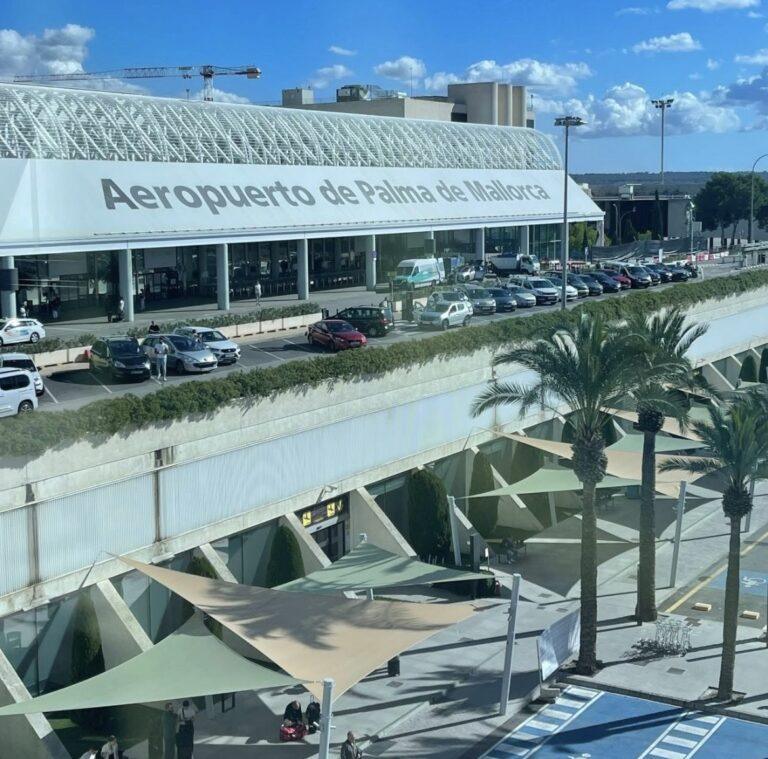 Exterior of Palma de Mallorca Airport.