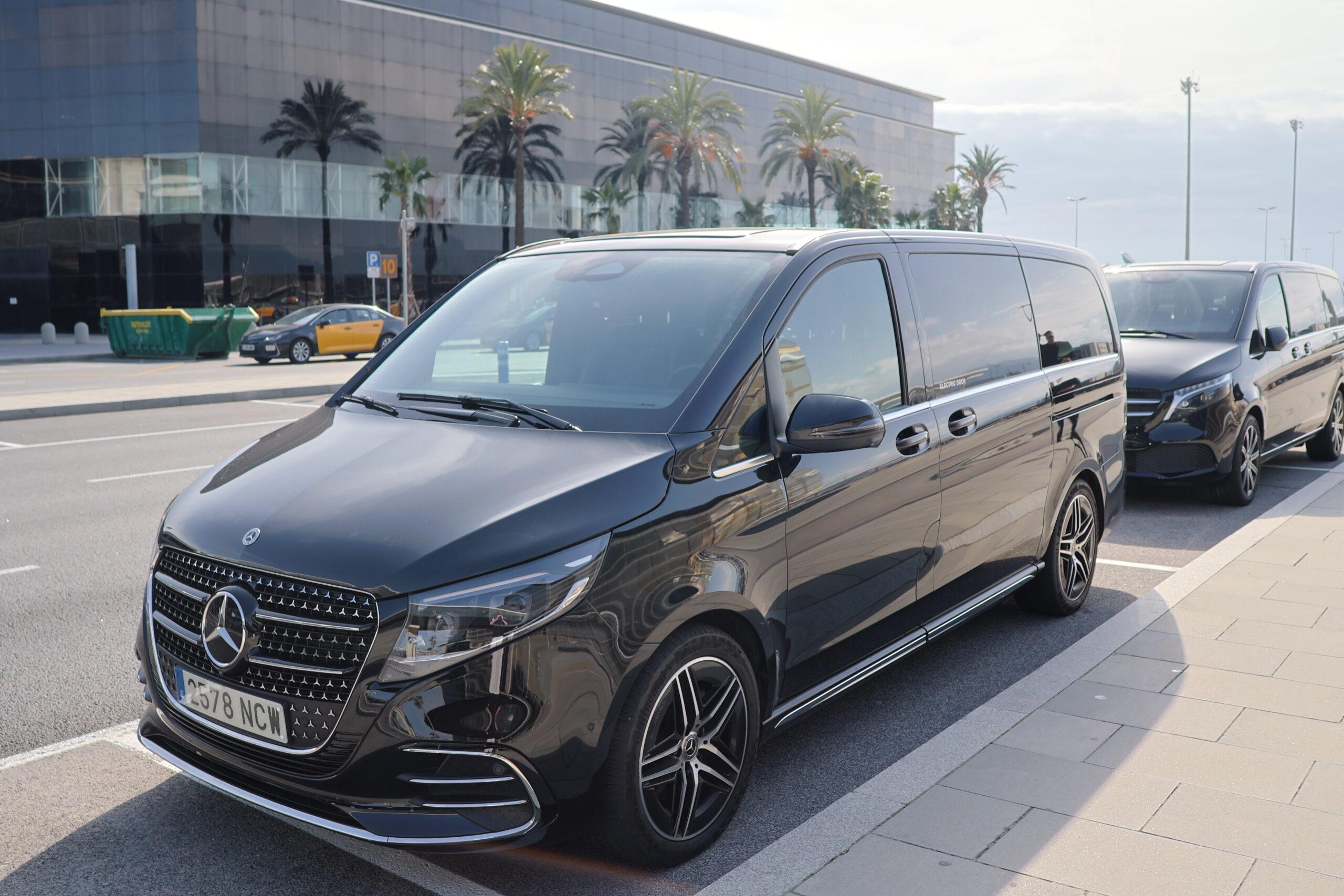 IBIZA VIP TRANSFERS BLACK MERCEDES V CLASS